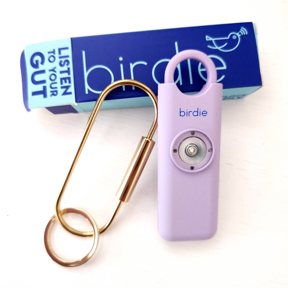 Birdie Personal Safety Alarm - Purple Lavender - NEW